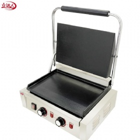 Single Electric Contact Grill(Full Flat )