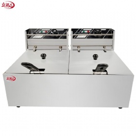 Electric 2-tank Fryer(2-Basket)