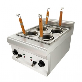 Desktop gas four-head noodle cooker